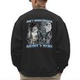 Cool Alpha Wolf Meme Don't Worry Kitten Daddy's Here Men's Sweatshirt Back Print