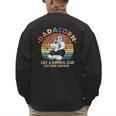 Cute Dadacorn Like A Normal Dad Only More Awesome Daddy Men's Sweatshirt Back Print