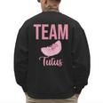 Cute Team Tutus Gender Reveal For Mom And Dad Men's Sweatshirt Back Print