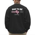 Dad To Be 2026 Loading Pink Little Girl Pregnancy Reveal Men's Sweatshirt Back Print