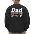 Dad To Be 2026 Loading Pink Pregnancy Reveal New Dad Daddy Men's Sweatshirt Back Print