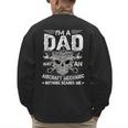 Dad Airplane Plane Aviation Aircraft Mechanic Men's Sweatshirt Back Print