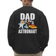 Dad Of The Astronaut Space Astronaut Birthday Family Men's Sweatshirt Back Print Dad Of The Astronaut Space Astronaut Birthday Family Men's Sweatshirt Back Print