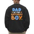 Dad Of The Birthday Boy Dog Lover Family Matching Men's Sweatshirt Back Print