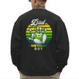 Dad Of The Birthday Boy Matching Family Bowling Birthday Men's Sweatshirt Back Print