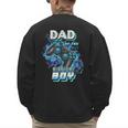 Dad Of The Birthday Boy Matching Video Game Birthday Party Men's Sweatshirt Back Print
