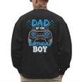 Dad Of The Birthday Boy Matching Video Gamer Birthday Party Men's Sweatshirt Back Print