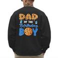 Dad Of The Birthday Boy Milk And Cookies 1 Year Old Men's Sweatshirt Back Print Dad Of The Birthday Boy Milk And Cookies 1 Year Old Men's Sweatshirt Back Print