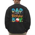 Dad Of The Birthday Boy Ofishally One Family Matching Party Men's Sweatshirt Back Print
