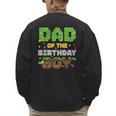 Dad Of The Birthday Boy Pixel Gamer Party Matching Family Men's Sweatshirt Back Print