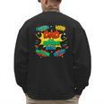 Dad Of The Birthday Boy Shirt Father Superhero Comic Party Men's Sweatshirt Back Print