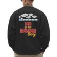 Dad Birthday Boy Train I'm 2 Two Yr Old Chugga Engine Men's Sweatshirt Back Print