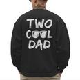 Dad Of The Birthday Boy Two Cool 2nd Bday Family Matching Men's Sweatshirt Back Print