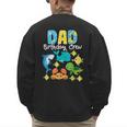 Dad Birthday Crew Sea Ocean Fish Aquarium Bday Party Men's Sweatshirt Back Print