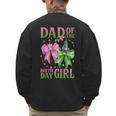 Dad Of The Birthday Girl Coquette Matching Family Party Men's Sweatshirt Back Print