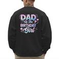 Dad Of The Birthday Girl Kpop Family Matching Party Men's Sweatshirt Back Print