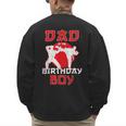 Dad Of The Birthday Karate Taekwondo Boy Martial Arts Men's Sweatshirt Back Print