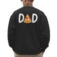 Dad Birthday Pizza 1st Birthday Pizza Family Matching Men's Sweatshirt Back Print Dad Birthday Pizza 1st Birthday Pizza Family Matching Men's Sweatshirt Back Print