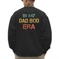 In My Dad BOD Era Dad BOD Retro Vintage Father's Day Men's Sweatshirt Back Print