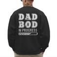 Dad Bod In Progress Men's Sweatshirt Back Print