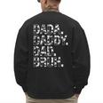 Dad Dada Daddy Bruh Papa Cow Daddy Love Cows Dad Cow Print Men's Sweatshirt Back Print Dad Dada Daddy Bruh Papa Cow Daddy Love Cows Dad Cow Print Men's Sweatshirt Back Print