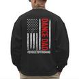 Dad Dance She Get It From Me Proud Dancer Dad USA Flag Men Men's Sweatshirt Back Print