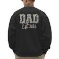 Dad Est 2026 Camo Old School Men Father's Day Dada Men's Sweatshirt Back Print Dad Est 2026 Camo Old School Men Father's Day Dada Men's Sweatshirt Back Print