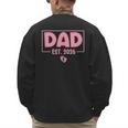 Dad Est 2026 Logo Daddy 2026 Soon To Be New Father 2026 Men's Sweatshirt Back Print Dad Est 2026 Logo Daddy 2026 Soon To Be New Father 2026 Men's Sweatshirt Back Print