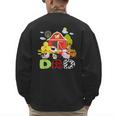 Dad Farm Animal Birthday Family Matching Party Men's Sweatshirt Back Print