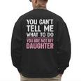 Dad For Father Daddy Papa Men From Daughter Dad Men's Sweatshirt Back Print
