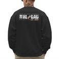 Dad Of Girl Est 2026 Baby Reveal First Father's Day Newborn Men's Sweatshirt Back Print
