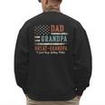 Dad Grandpa Great Grandpa I Just Keep Getting Better Men's Sweatshirt Back Print