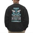 Dad Is My Guardian Angel Missing Memorial Day For Men Women Men's Sweatshirt Back Print