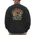 Being A Dad Is An Honor Being A Pop-Pop Is Priceless Poppop Men's Sweatshirt Back Print