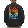 Dad Its Not A Dad BOD Its A Father Figure Graphic Men's Sweatshirt Back Print