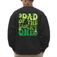 Dad Of The Lucky One Saint Patrick's Day Children Birthday Men's Sweatshirt Back Print