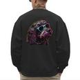 Dad Mom Cool Dog Sunglasses Cockapoo Men's Sweatshirt Back Print