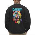 Dad And Mom Daddy Of The Birthday Boy Family Party Decor Men's Sweatshirt Back Print