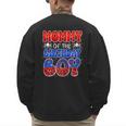 Dad And Mom Mommy Birthday Boy Spider Family Matching Men's Sweatshirt Back Print