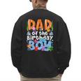 Dad Under Sea Birthday Party Boys Ocean Sea Animals Themed Men's Sweatshirt Back Print