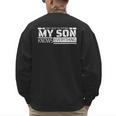 Dad Shirt From Son Men Fathers Day Dad Men's Sweatshirt Back Print