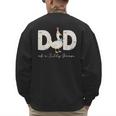 Dad Of The Silly Goose Silly Goose Birthday Matching Family Men's Sweatshirt Back Print