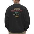 Dad To Be For Soon To Be Dad For New Dad Father Men's Sweatshirt Back Print