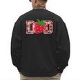 Dad Strawberry Birthday Men's Sweatshirt Back Print