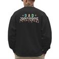 Dad Truck Dad Monster Truck Are My Jam Truck Lovers Men's Sweatshirt Back Print