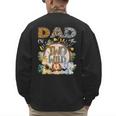 Dad Of The Two Wild Animal Safari 2Nd Birthday Party Men's Sweatshirt Back Print