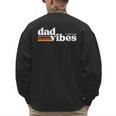 Dad-Vibes Forever Father Retro Vintage Men's Sweatshirt Back Print