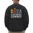 Dada 1st Birthday Cowboy Western Dada Birthday Boy Men's Sweatshirt Back Print Dada 1st Birthday Cowboy Western Dada Birthday Boy Men's Sweatshirt Back Print