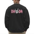 Dada Of The Bad Two The Bone Birthday 2 Years Old Birthday Men's Sweatshirt Back Print
