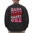 Dada Of The Berry Sweet One Strawberry First Birthday Men's Sweatshirt Back Print